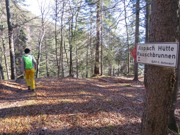 Orientierung ist auf dieser Tour durch die Beschilderung keine große Herausforderung.
