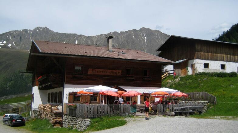 Gleirschalm im Sommer