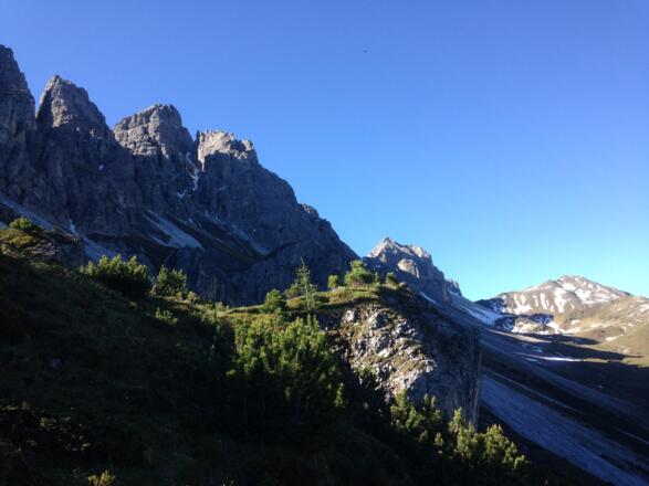 Blick Richtung Seejöchl