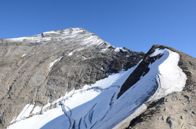 Ein Gruß vom Klimawandel an Kaindlgrat und Wiesbachhorn-Nordwand