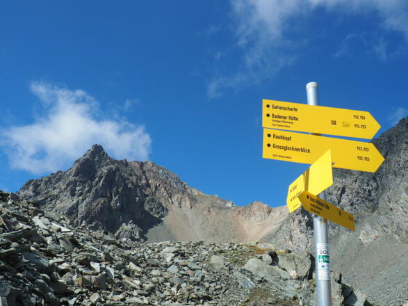 Tafel 2765m mit Säulkopf