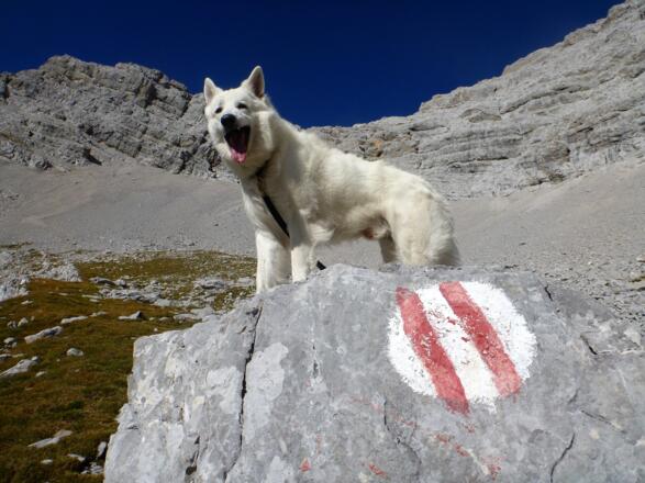 Markante Markierung im Kaskar