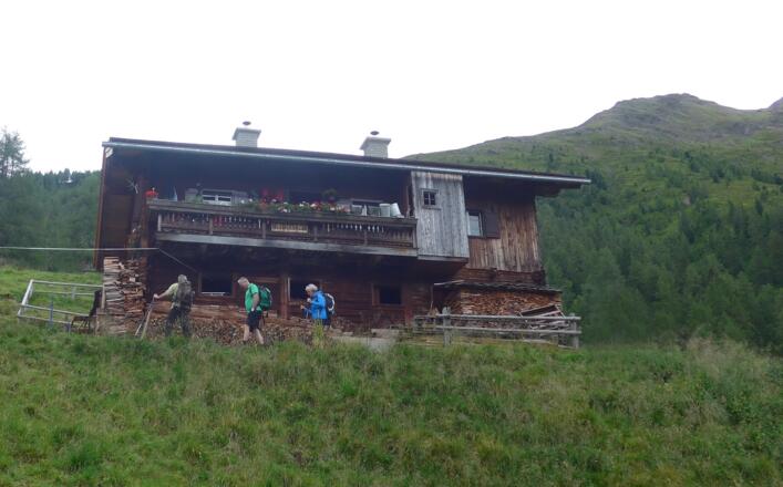 Abstieg von der Blindisalm