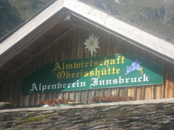 Nette Einkehrmöglichkeit bei der Oberisshütte