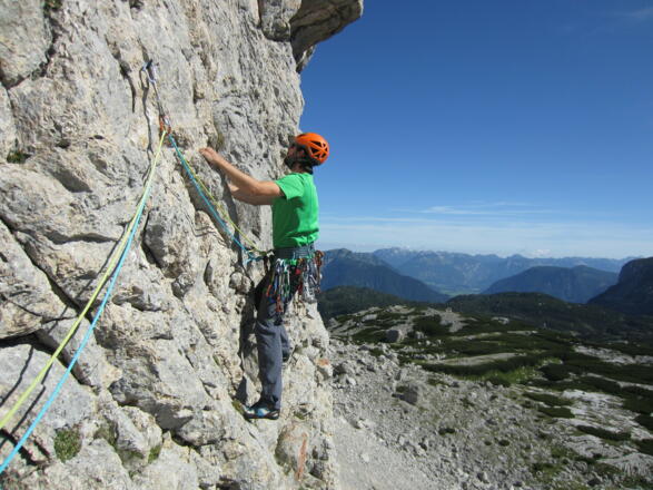 in der 2. Seillänge