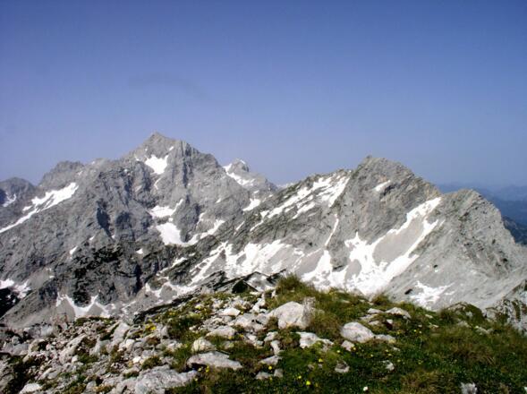 Angelmauer 2102 m, mit Teufelsmauer und Gr. Priel