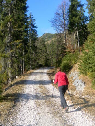 erster Blick zum Veitsberg
