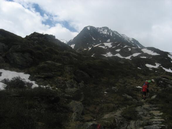 Ca. 15 Minuten nach der Hütte befindet sich der Kindergipfel.