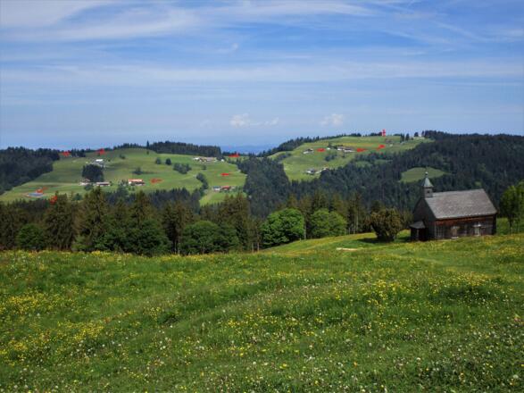Hier sehen sie die Route über Fürnberg und Hochberg