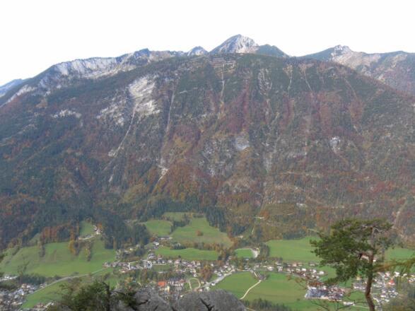 Gipfelblick über Unken zum Sonntagshorn