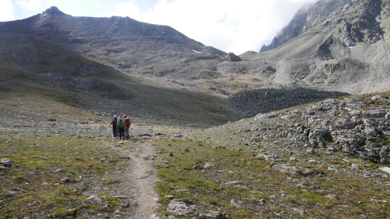 Unterhalb des Futschölpasses