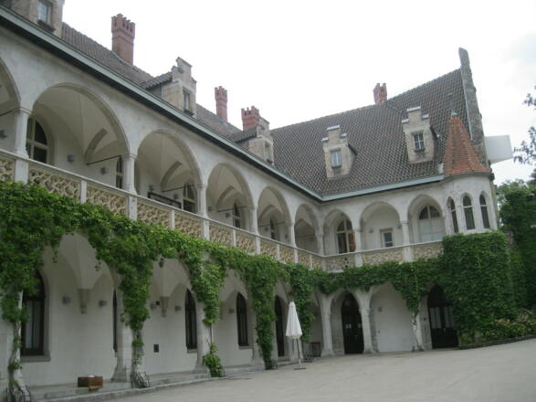 Waidhofen an der Ybbs, Rothschildschloss Innenhof