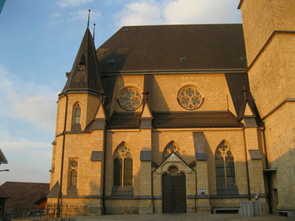 Wallfahrtsort Maria Neustift, Abendstimmung