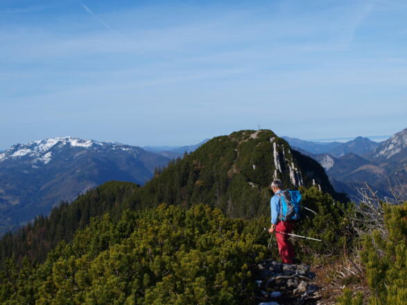 Am Gratkamm mit Spering und Kasberg