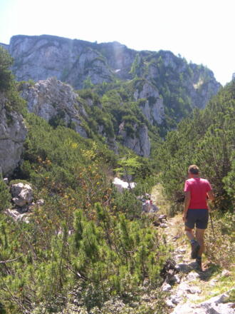 Westflanke des Nordkammes