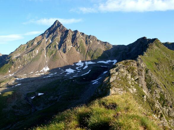 Lasörling von der Rossleitenhöhe 2650 m gesehen.