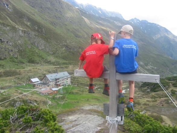 Die Franz Senn Hütte.