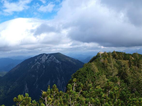Blick vom Brandleck 1725 m nach Osten