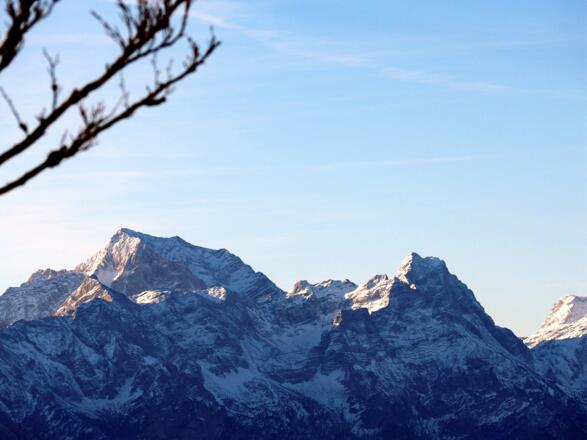 Dürres Eck 1222m mit Gr.Priel und Schermberg