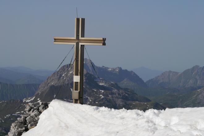 Gipfelkreuz Spuller Schafberg
