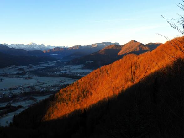 Anstieg, Blick Richtung Priel