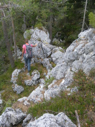 Gratrippe zum Kreuzgipfel