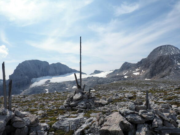 Niederer Gjaidstein 2482m, mit Koppenkar- und Hohem Gjaidstein