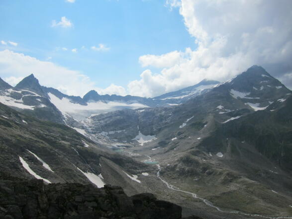 Talschluss des Hüttwinkltals (&quot;Gletschertor&quot;) (23.07.2017)