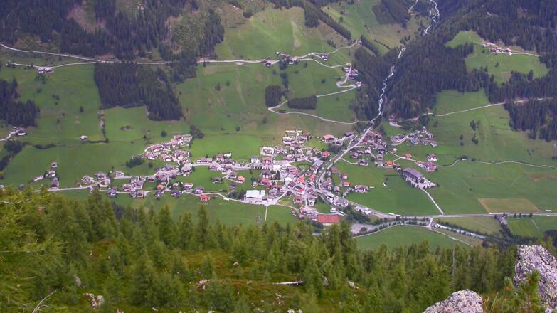 St. Jakob gesehen vom Wetterkreuz