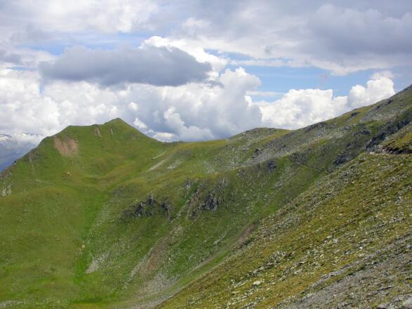 am Lasörling Höhenweg bei der Merschenhöhe