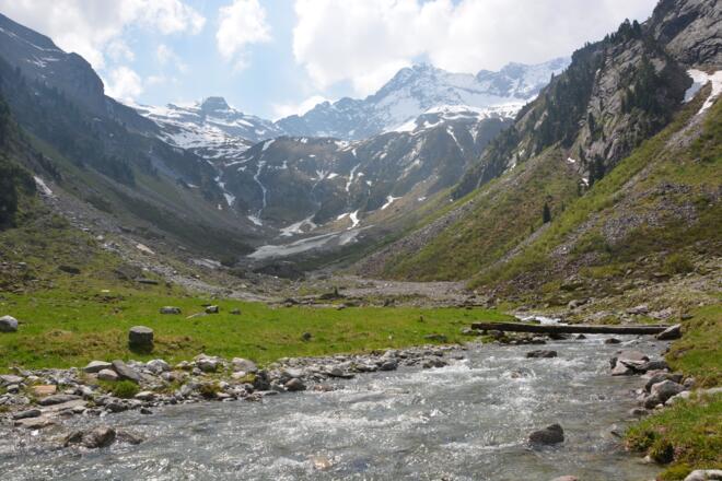 Blick auf die Zsigmondyspitze aus der Gunggl