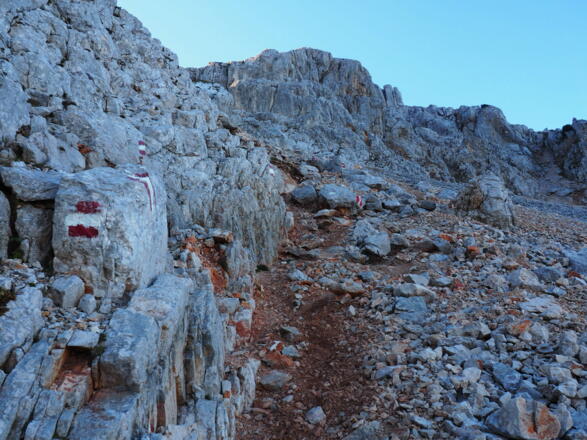 Rote Schuttrinne , 1925m -2035m