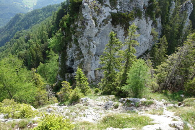 Seilsicherungen um 1385m