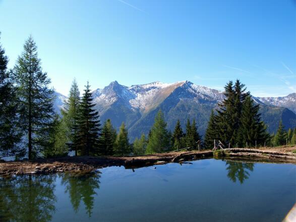Idyllischer Teich auf 1795m