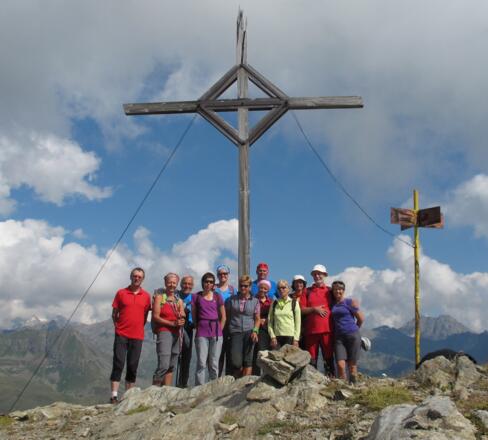 Am Gipfel der Langschneid