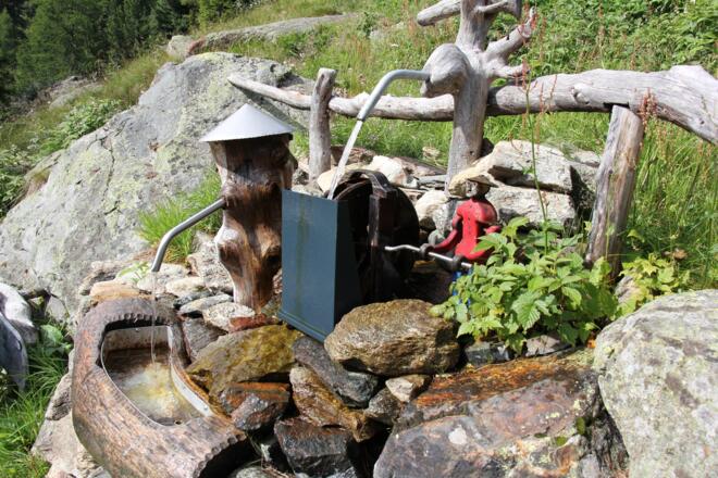 Gemütliche Raststelle am Giggelberg