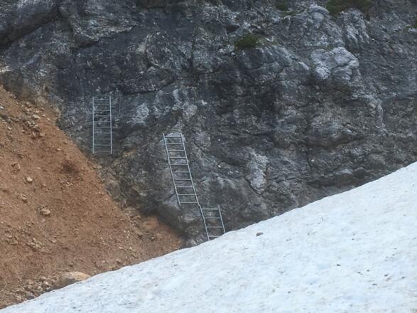 3 Leitern in der Riese