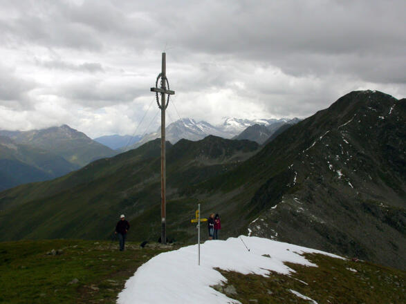 Blick vom Speikboden in die Rieserferner