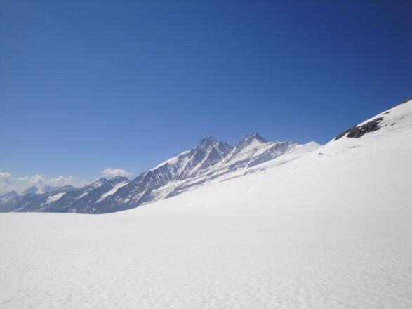 Glocknerblick beim Rückweg