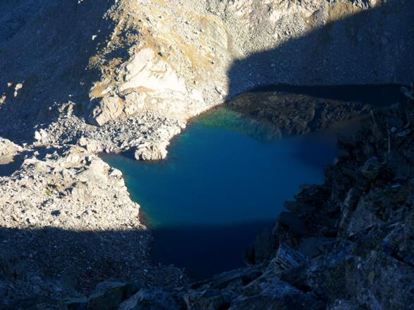 Barrenlesee 2727m vom Barreneck