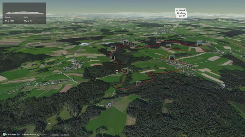 Wanderung in Grünbach: G8 - Thurytaler Geniesserrunde