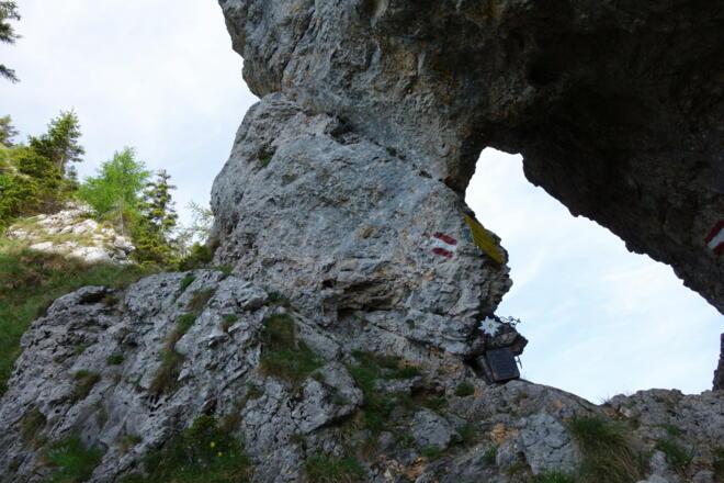 Törl 1457m zwischen Krems- und Falkenmauer