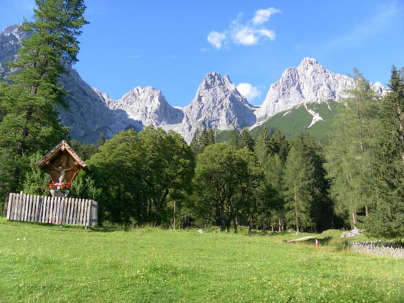 Hiefler, Fieberhörner und Werfener Hochthron von Mahdegg aus