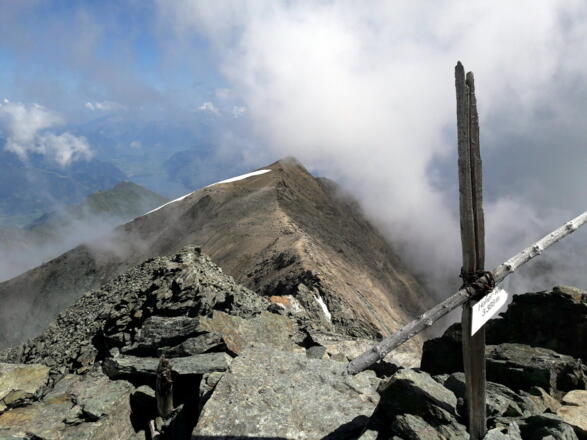 Schneespitze 3317m vom Hohen Tenn 3368m