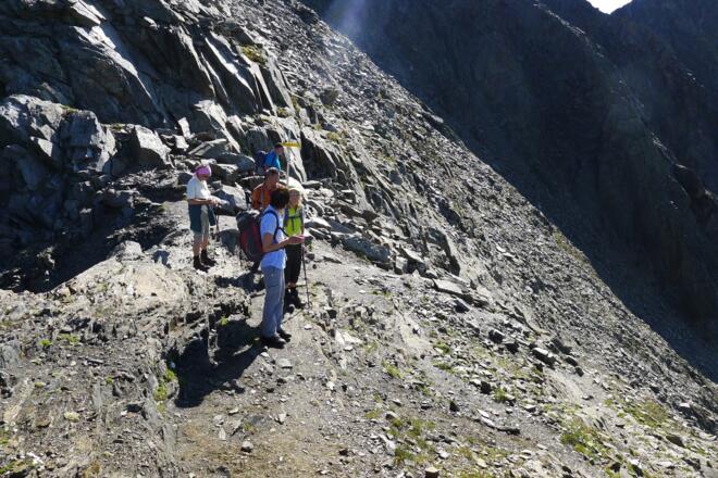 Beim Aufstieg zum Lasörling.