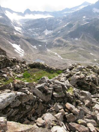 Talschluss des Hüttwinkltals (historischer Bergbau) (23.07.2017)