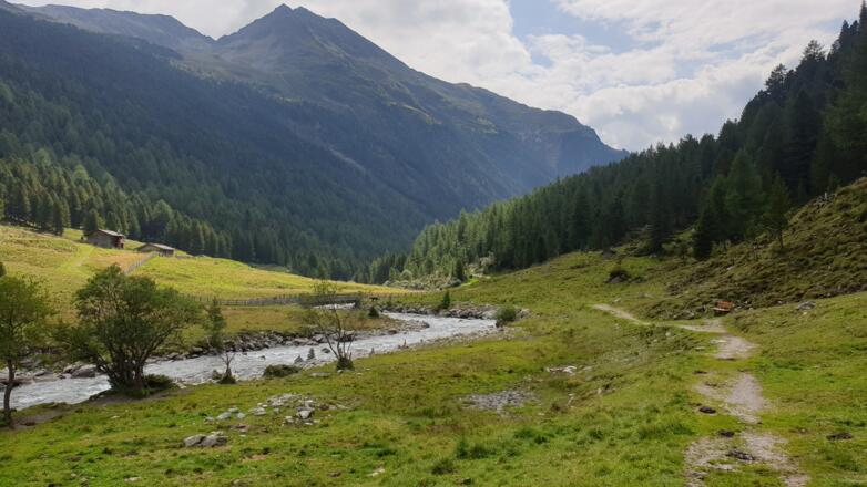 Auf dem Weg zur Patscher Alm