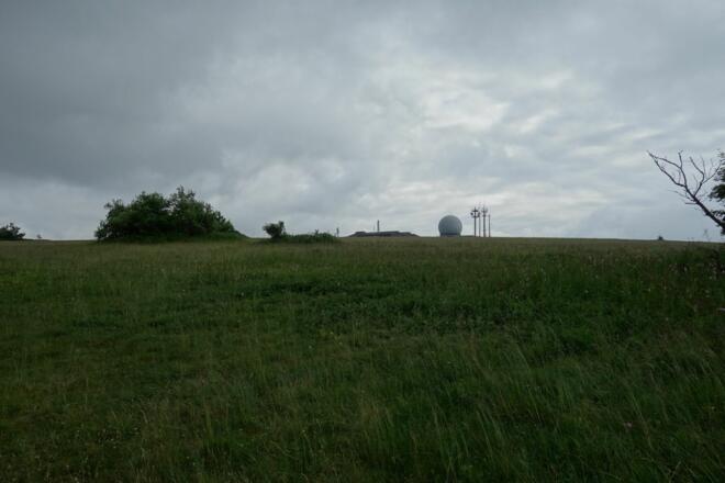 ehemalige Radaranlage auf Wasserkuppe
