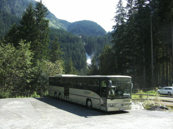 Bushaltestelle Krimml Wasserfälle