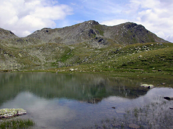 Gritzer Seen mit Gritzer Hörndl (re.)